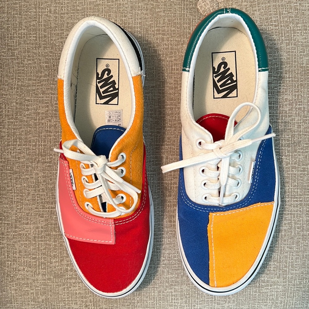 Vans Multicolor Patchwork Sneakers - image 1